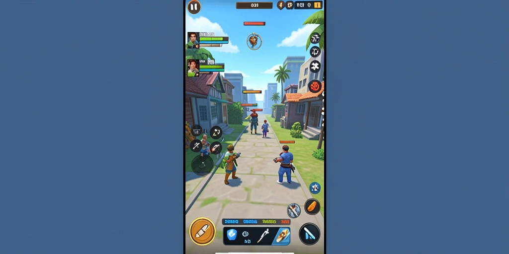 Pemandangan indah dari level yang sangat sulit.