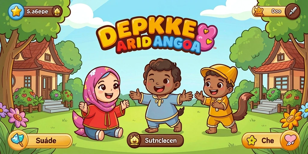 Screenshot menampilkan momen pemain berinteraksi di mode multiplayer.