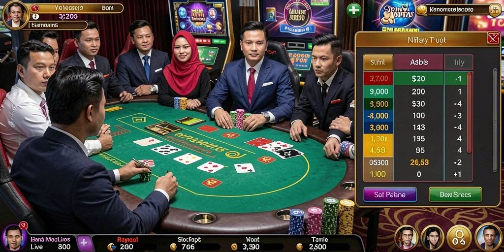 Momen seru saat berkolaborasi dengan pemain lain.