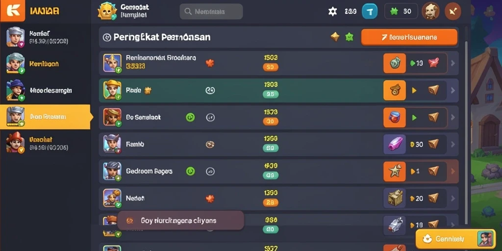 Beragam mesin slot dengan tema yang unik.