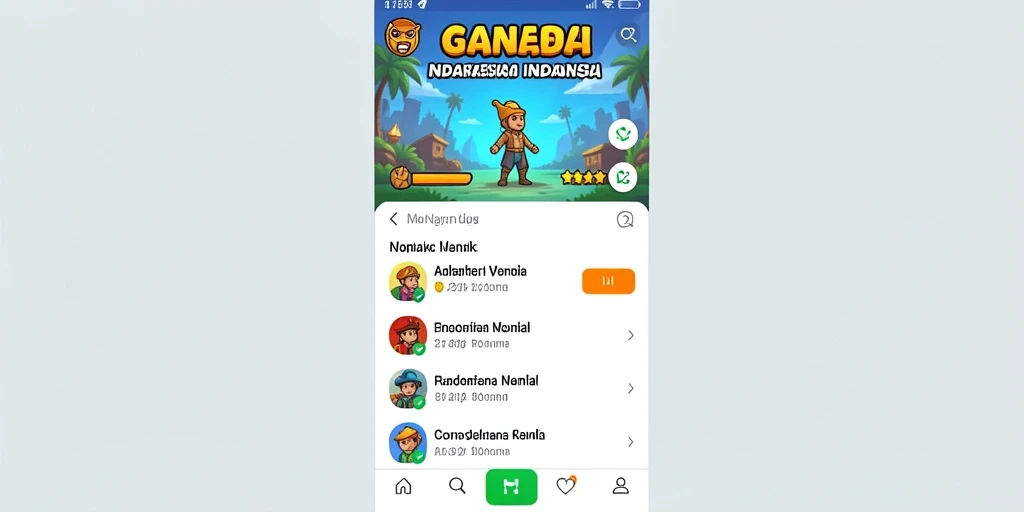 Tampilan grafik menarik dari permainan yang terbaru.