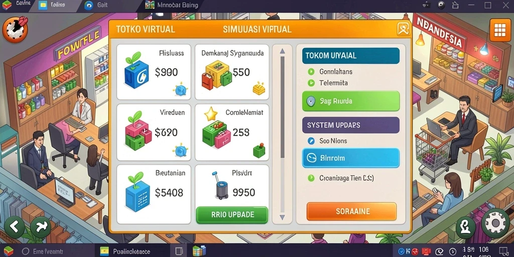 Statistik permainan yang detail dan informatif.